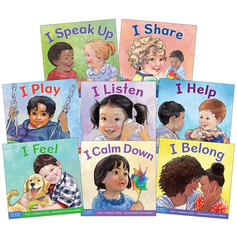 Learning About You & Me Board Books 8 Books - Classroom Favorites - Shell Education