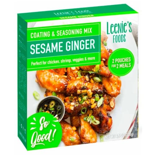 LEENIES FOODS: Sesame Ginger Coating & Seasoning 1 EA (Pack of 5) - LEENIES FOOD
