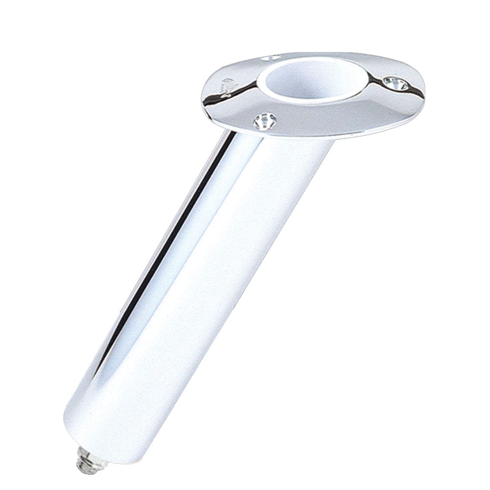 Lee’s 30° Stainless Steel Swivel Base Flush Mount Rod Holder - Medium - 2 OD X 6.5 Tube f/ Small Bent Butts - Hunting & Fishing | Rod