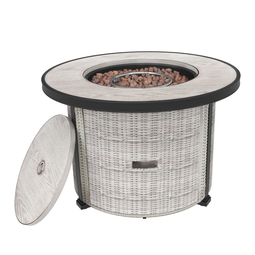 Legacy Heating 36 Round Gas Fire Pit Table - Fire Pits & Outdoor Heaters - ShelHealth