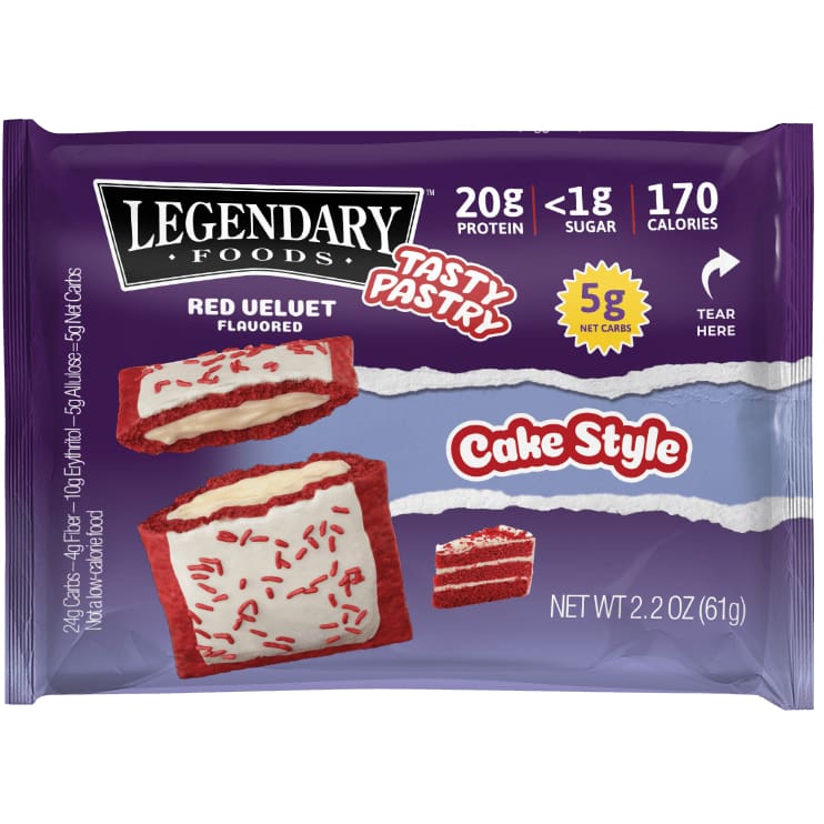 LEGENDARY FOODS Legendary Foods Pastry Red Velvet, 2.2 Oz