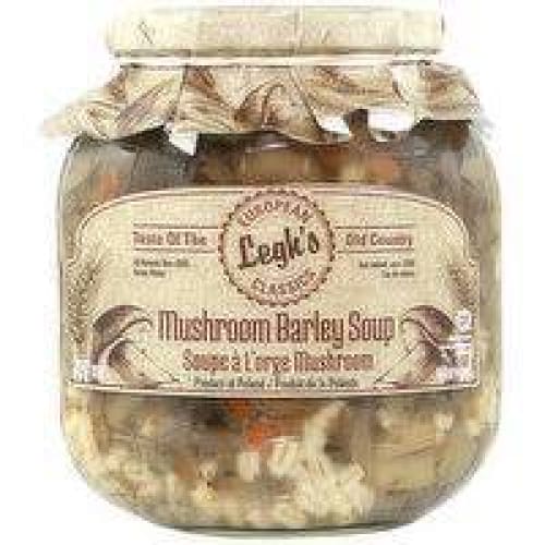 LEGH’S BORSCHT SOUP: Soup Mushroom Barley 24 oz (Pack of 4) - Soups & Stocks - LEGH’S BORSCHT SOUP