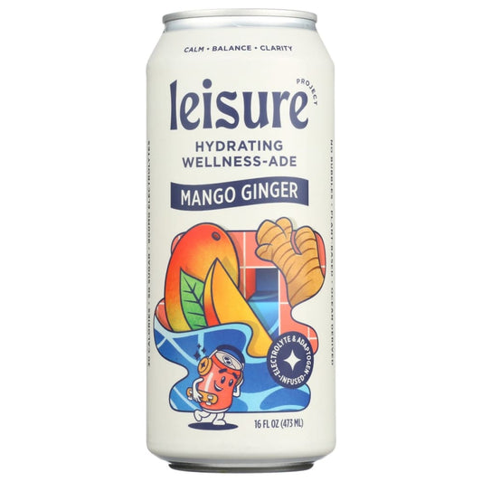 LEISURE PROJECT: Beverage Mango Ginger 16 FO (Pack of 5) - Beverages - LEISURE PROJECT