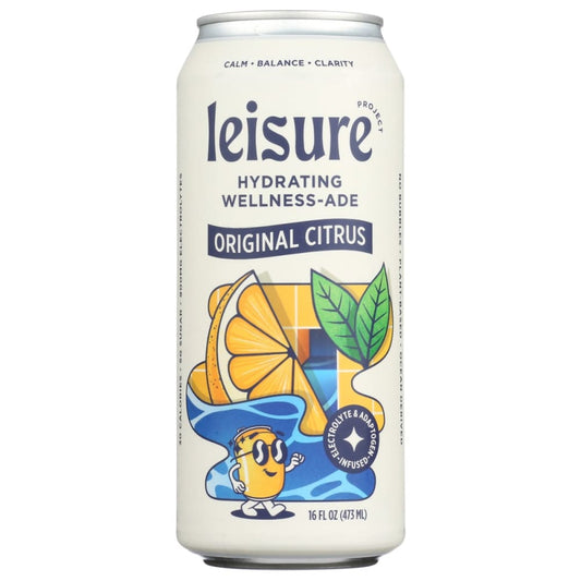 LEISURE PROJECT: Lemonade Bev Hydrating 16 FO (Pack of 5) - Beverages > Beverages - LEISURE PROJECT