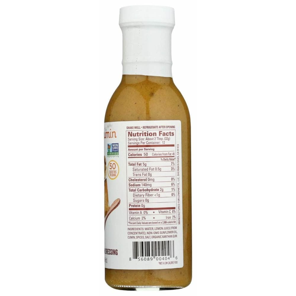 LEMONETTE DRESSINGS Lemonette Dressings Dressing Zesty Cumin, 12 Oz