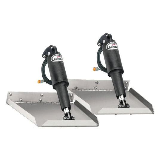 Lenco 9 x 9 Edge Mount Trim Tab Kit without Switch Kit 12V - Boat Outfitting | Trim Tabs - Lenco Marine
