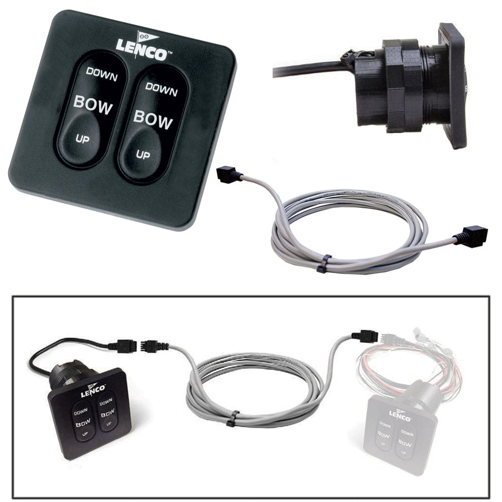 Lenco Flybridge Kit f/ Standard Key Pad f/ All-In-One Integrated Tactile Switch - 30’ - Boat Outfitting | Trim Tab Accessories - Lenco