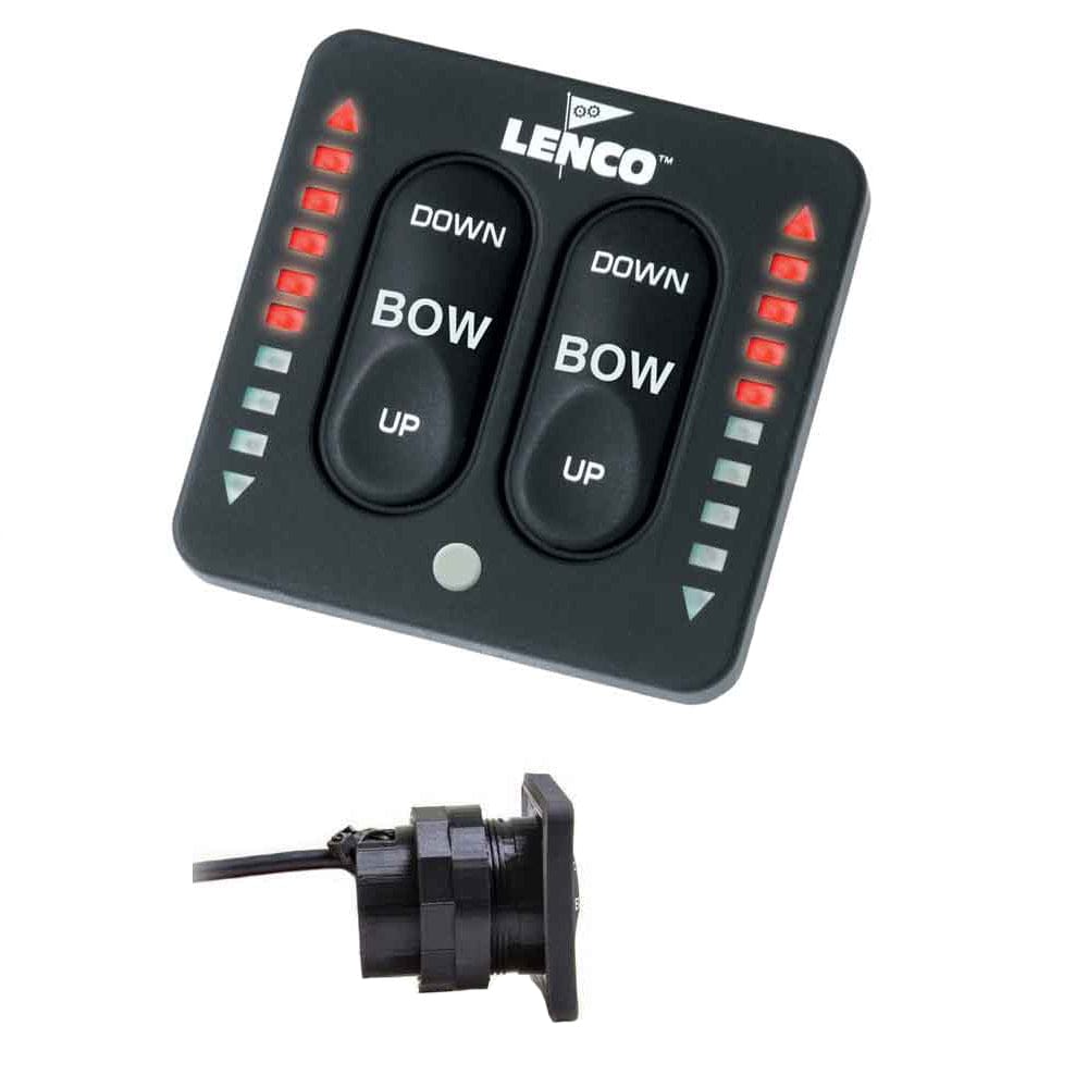Lenco Replacement LED Key Pad f/ 15270-001 & 15271-001 - Boat Outfitting | Trim Tab Accessories - Lenco Marine
