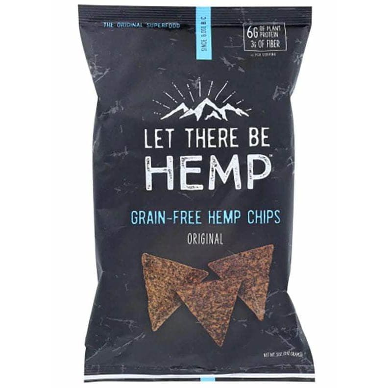 LET THERE BE HEMP Grocery > Snacks > Chips LET THERE BE HEMP: Original Grain Free Hemp Chips, 5 oz