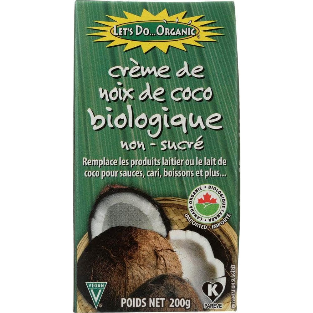 Lets Do Organics Let's Do Organic Creamed Coconut Unsweetened, 7 oz
