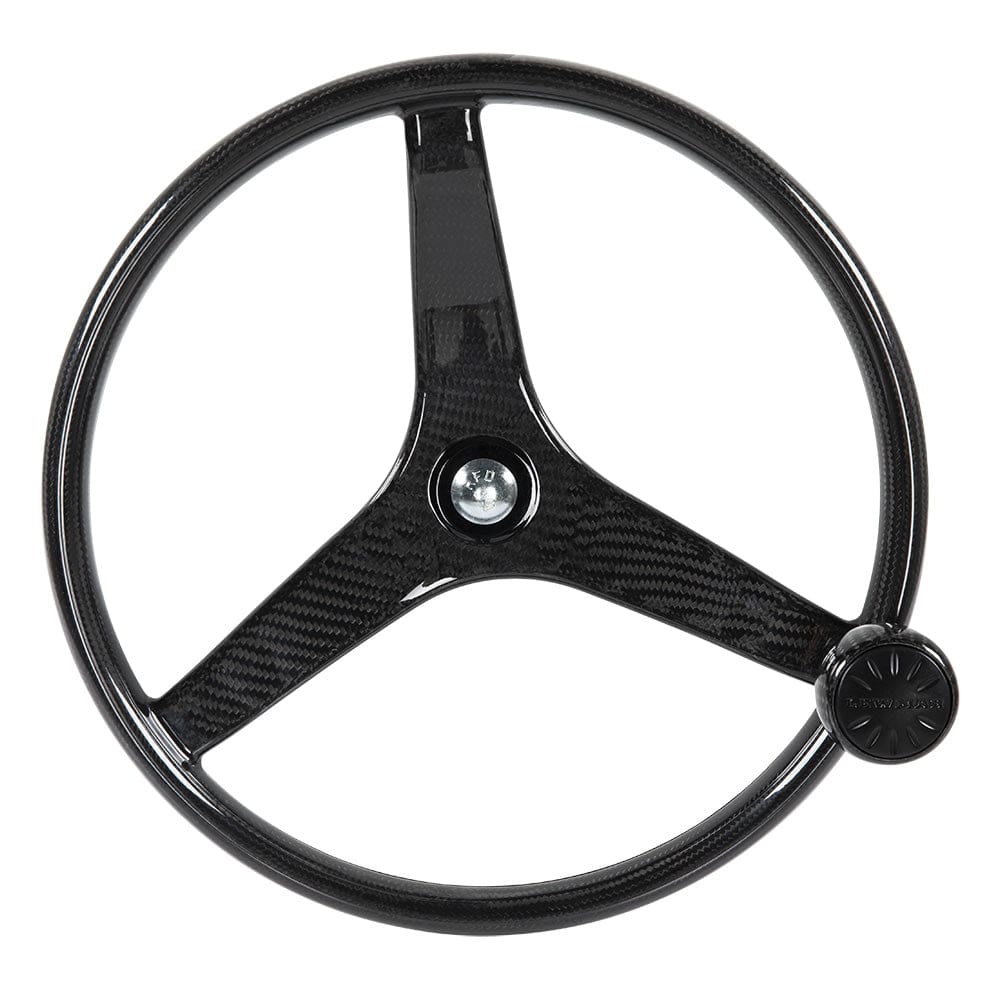 Lewmar Power Grip Carbon Fiber Wheel - Marine Hardware | Steering Wheels,Boat Outfitting | Steering Systems - Lewmar