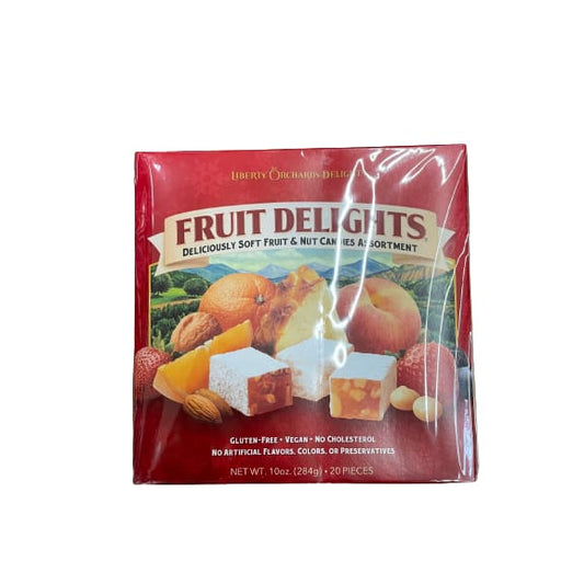 Liberty Orchards Fruit Delights Holiday Gift Box 20 pieces 10oz - Liberty Orchards