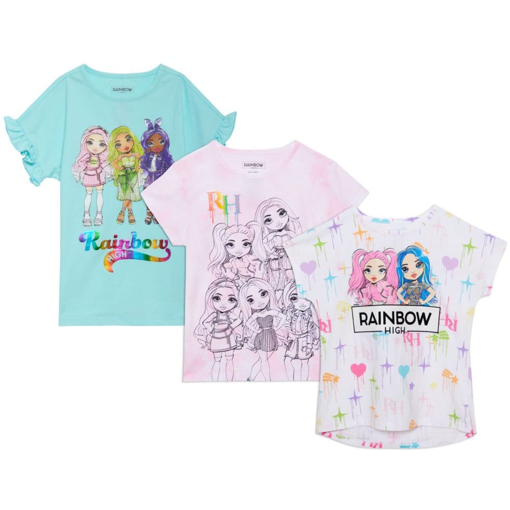 Licensed Girls’ 3 Pack Tee - Clearance - Licensed