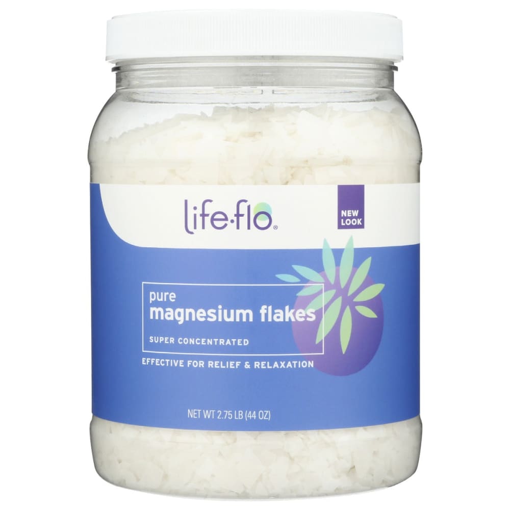 LIFE FLO: Pure Magnesium Flakes 44 oz - Bath & Body > Bath Products - LIFE-FLO