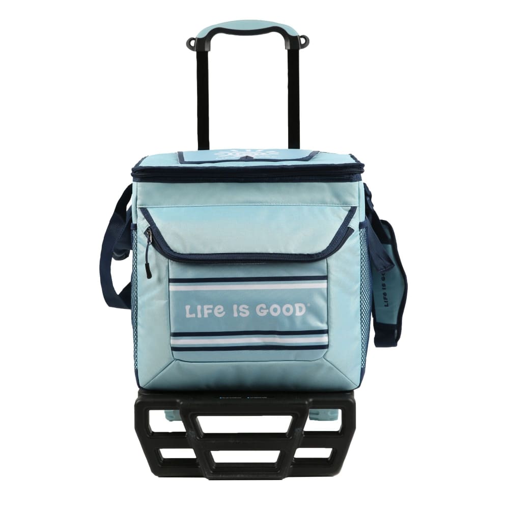 Life Is Good Can Rolling Cooler with Detachable A.T. Cart 58 ct. - Home/Sports & Fitness/Camping/Coolers/ - Unbranded