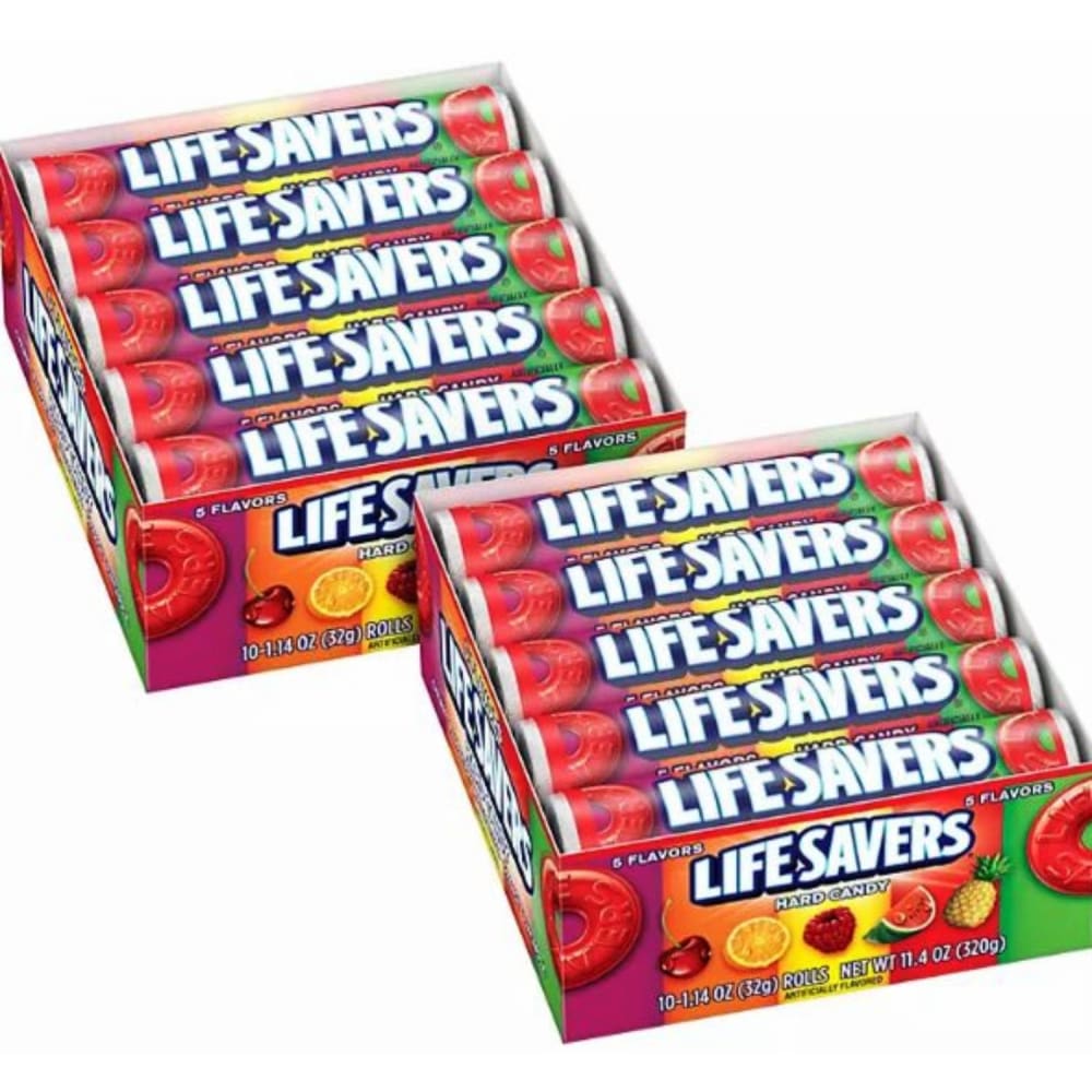 Life Savers Original 5 Flavors Hard Candy - 3.29 oz - 20 ct - Candy & Chocolate - Life Savers