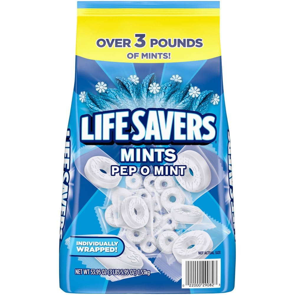Life Savers Pep-O-Mint Breath Mint Bulk Hard Candy (53.95 oz.) - Candy - Life
