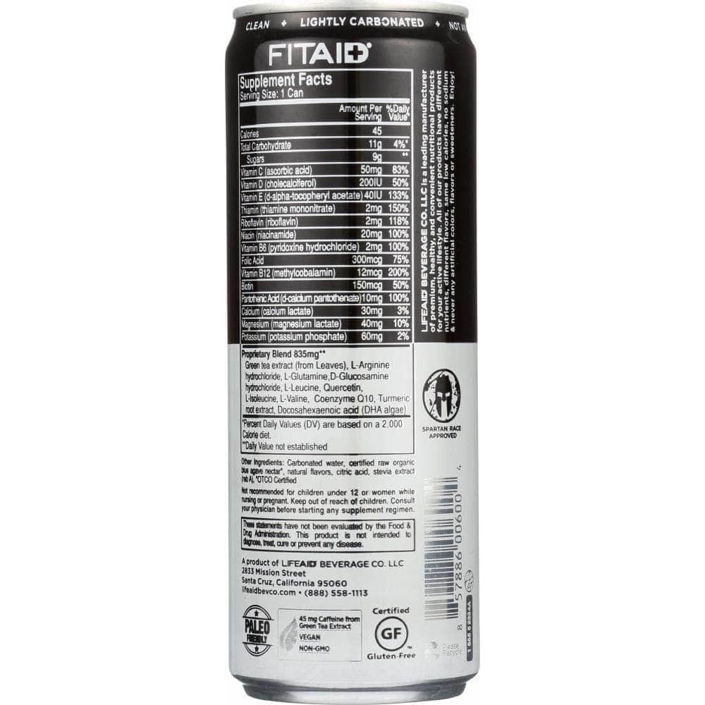 Lifeaid Beverage Lifeaid Beverage Fitaid, 12 oz