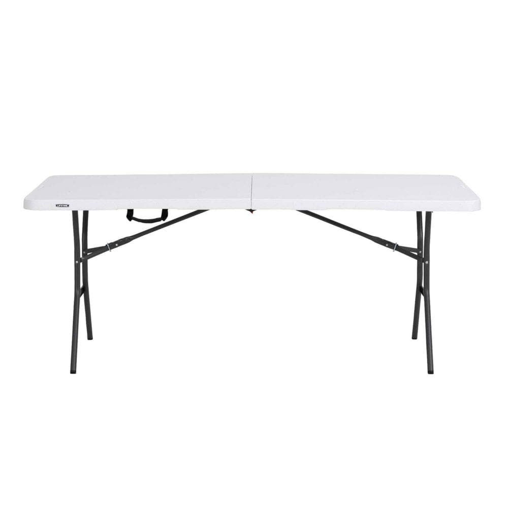 Lifetime 6-Foot Fold-In-Half Table (Light Commercial) - Folding & Stackable Furniture - Lifetime