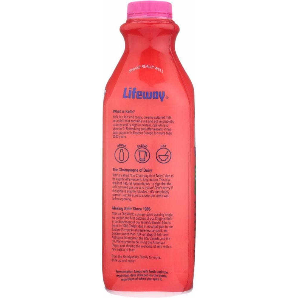 Lifeway Lifeway Kefir Cultured Milk Smoothie Cherry, 32 oz