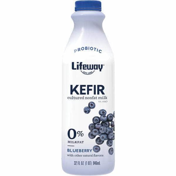 Lifeway Lifeway Kefir Nonfat Milk Blueberry, 32 oz