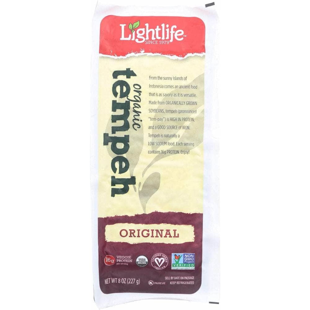 Lightlife Foods Lightlife Organic Soy Tempeh Original, 8 oz