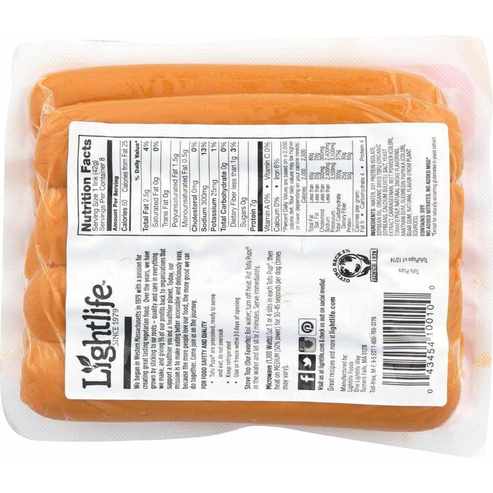Lightlife Foods Lightlife Tofu Pups Original, 12 oz