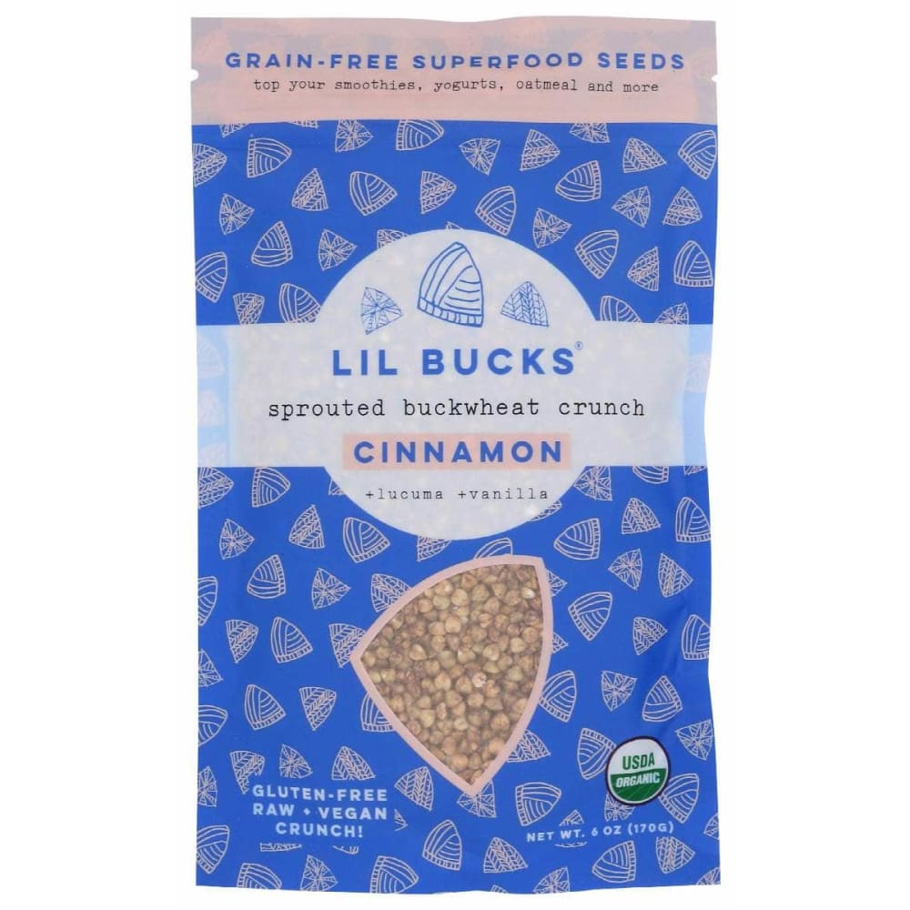 LIL BUCKS Lil Bucks Buckwheat Sprtd Cinnamon, 6 Oz