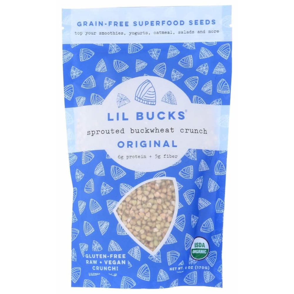 LIL BUCKS Lil Bucks Buckwheat Sprouted Orig, 6 Oz