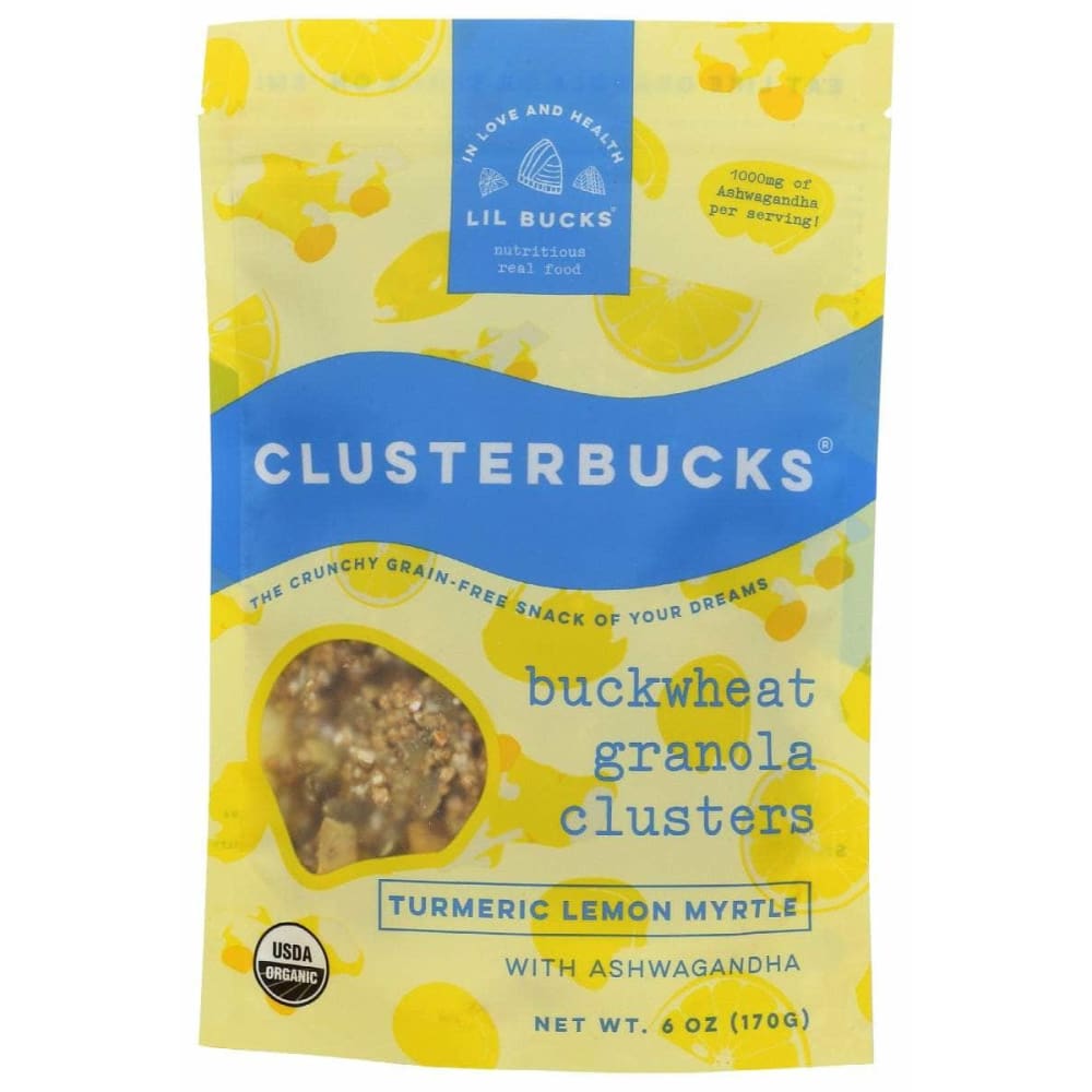 LIL BUCKS Lil Bucks Clusterbucks Turmc Lemon, 6 Oz