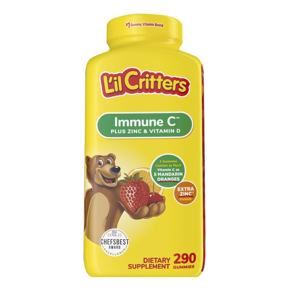 L’il Critters Immune C Gummy Vitamins 290 ct. - L’il Critters