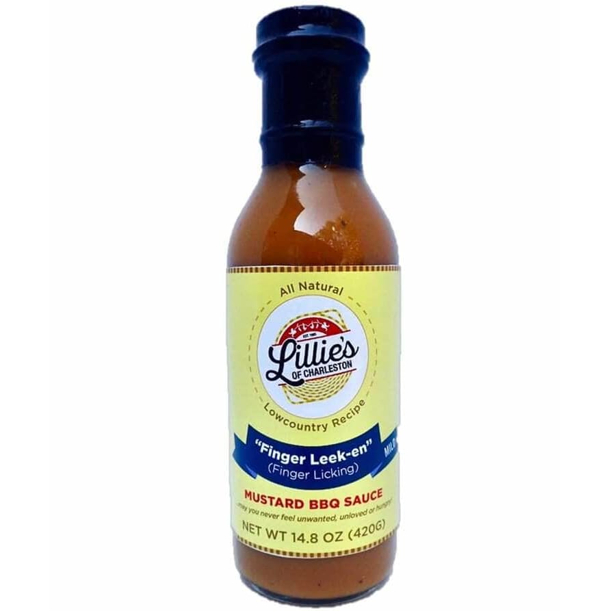 LILLIES OF CHARLESTON Lillies Of Charleston Bbq Mustard Sauce, 14.8 Oz
