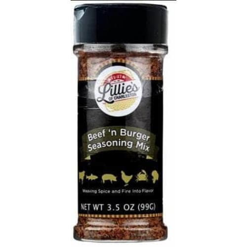 LILLIES OF CHARLESTON Lillies Of Charleston Seasoning Mix Beef N Burger, 3.5 Oz