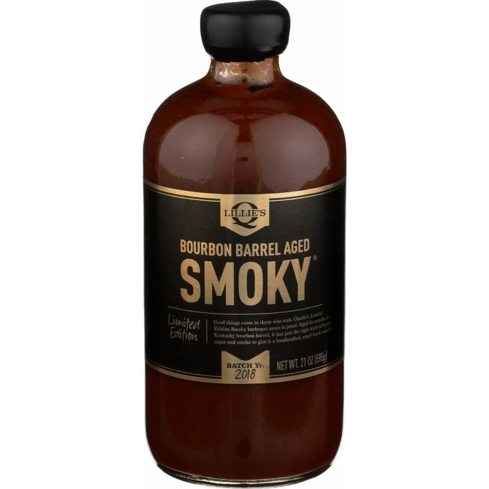LILLIES Q LILLIES Q Bourbon Barrel Aged Smoky BBQ Sauce, 21 oz