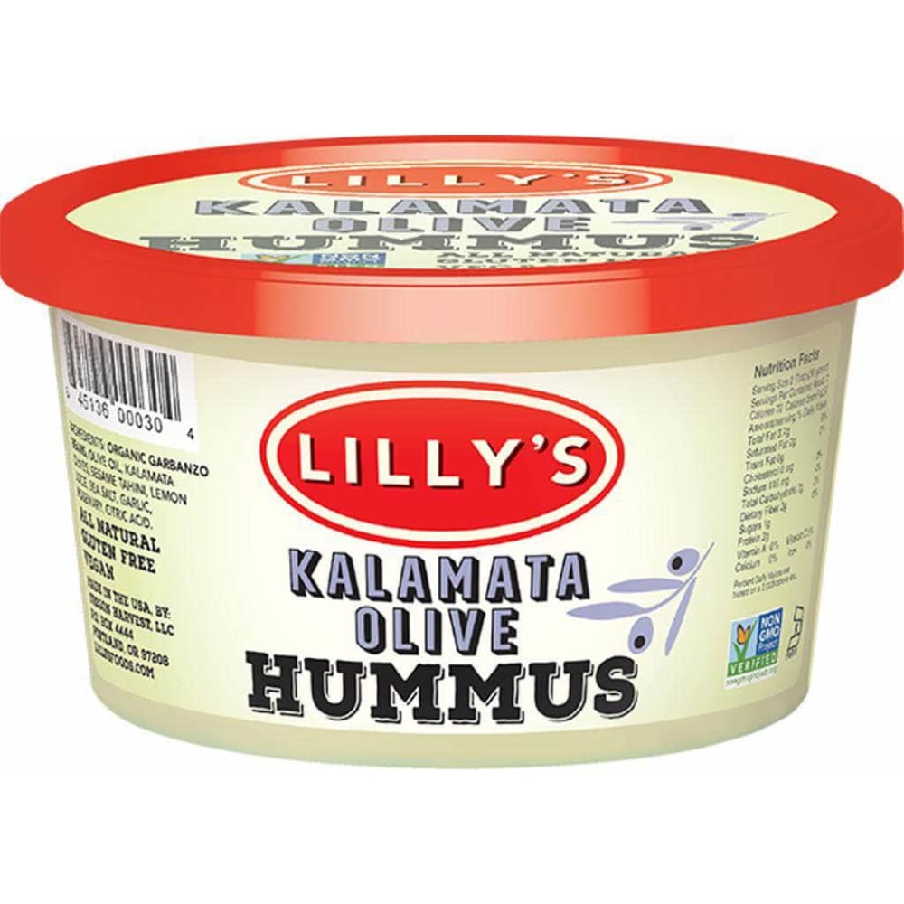 Lillys Hummus Lilly's Kalamata Olive Hummus, 12 oz