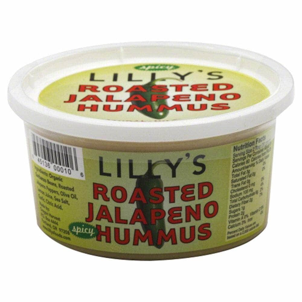 Lillys Hummus Lilly's Roasted Jalapeno Spicy Hummus, 12 oz