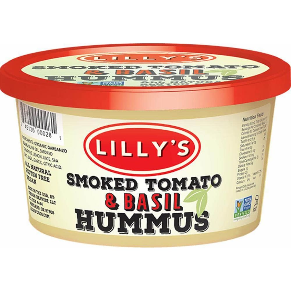 Lillys Hummus Lilly's Smoked Tomato & Basil Hummus, 12 oz