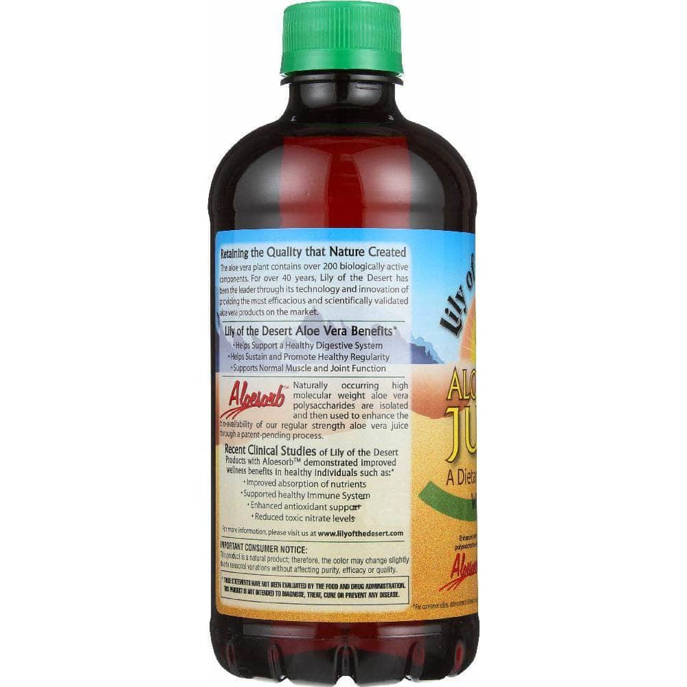 Lily Of The Desert Lily Of The Desert Aloe Vera Juice Whole Leaf, 32 oz
