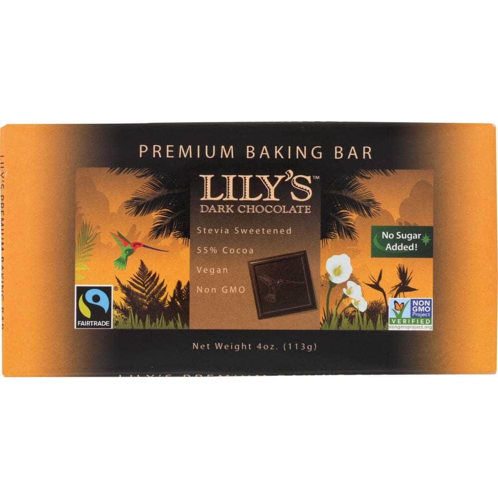 Lilys Sweets Lilys Sweets Baking Bar Stevia Sweetened, 4 oz