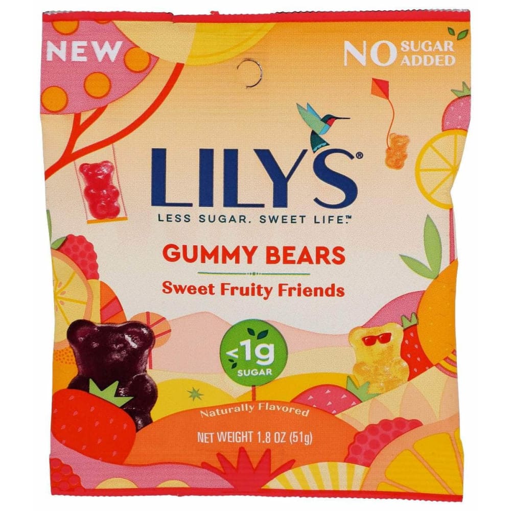 LILYS SWEETS Grocery > Chocolate, Desserts and Sweets > Candy LILYS SWEETS: Gummy Bears, 1.8 oz