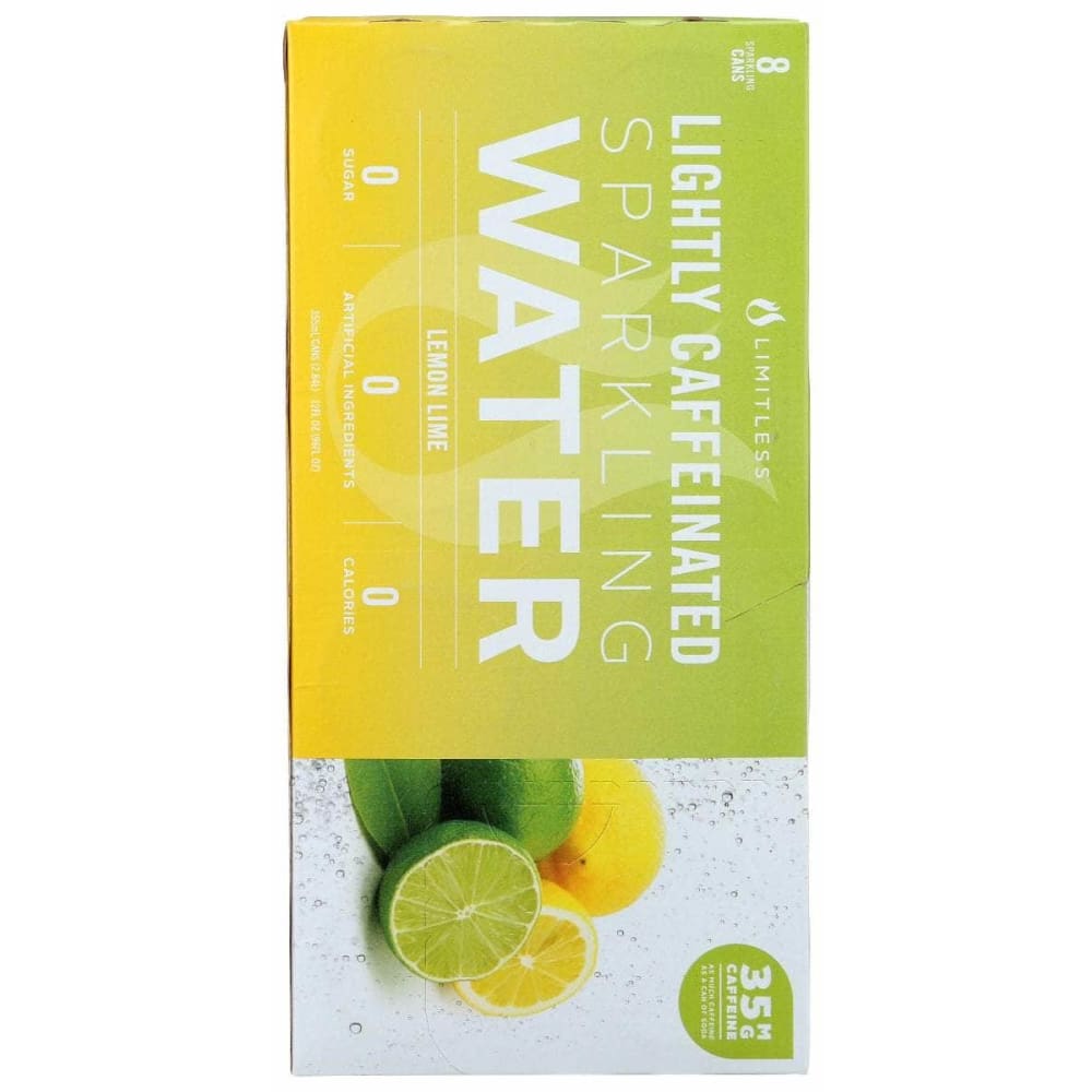 LIMITLESS Grocery > Beverages > Water > Sparkling Water LIMITLESS: Lemon Lime Sparkling Water 8 Pk, 96 fo