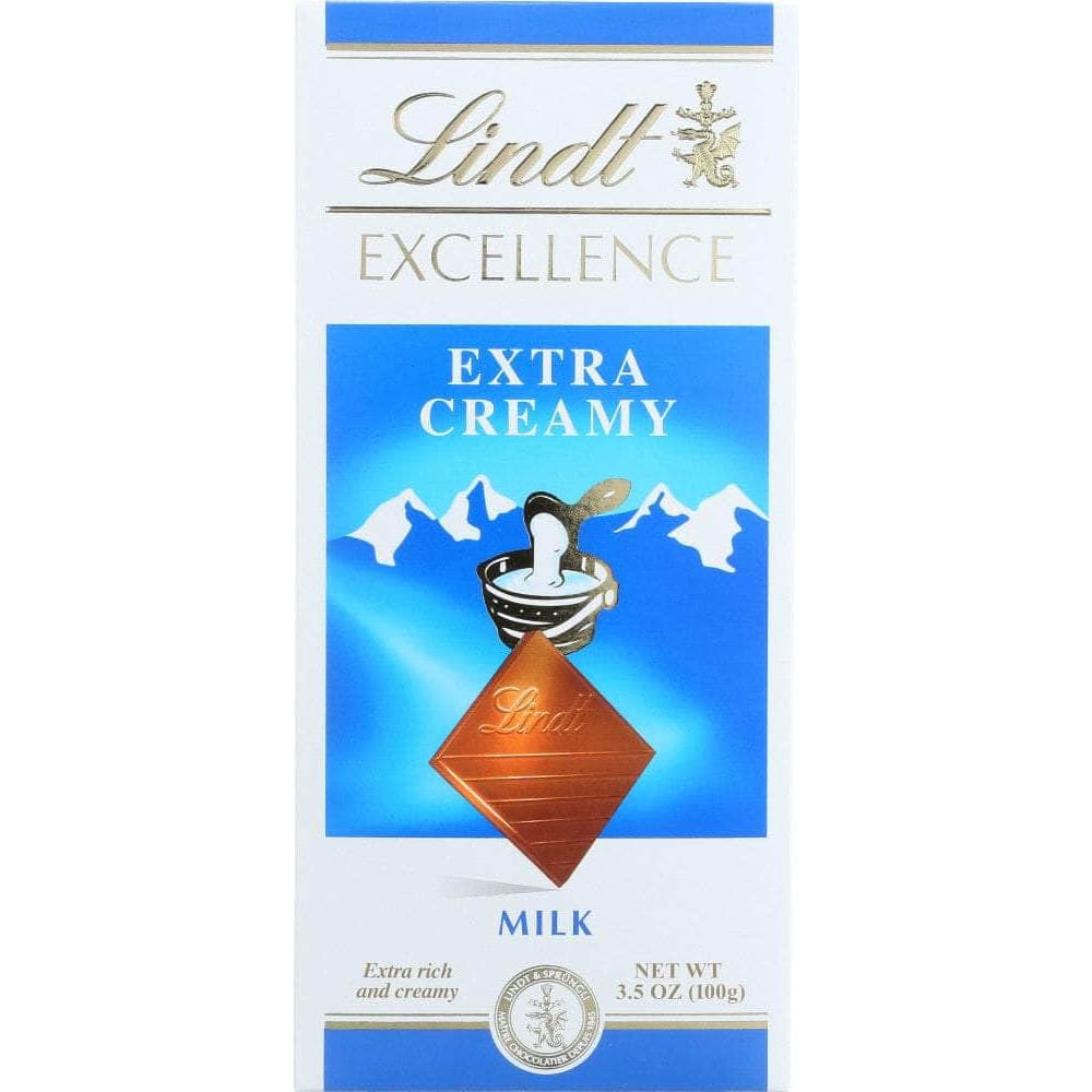 Lindt Lindt Excellence Extra Creamy Milk Chocolate, 3.5 oz