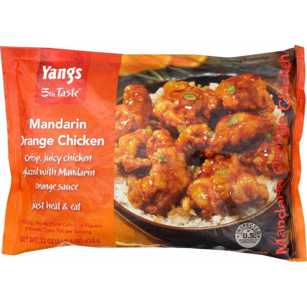 Yangs 5Th Taste Lings Mandarin Orange Chicken Meal, 22 oz