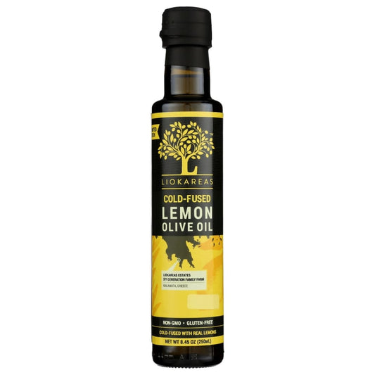 LIOKAREAS: Cold Fused Lemon Greek Olive Oil 8.45 oz - Grocery > Cooking & Baking > Cooking Oils & Sprays - LIOKAREAS