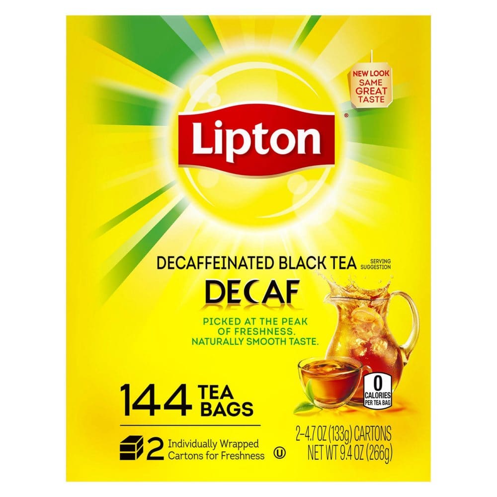 Lipton Decaffeinated Tea Bags (144 ct.) - Tea - Lipton
