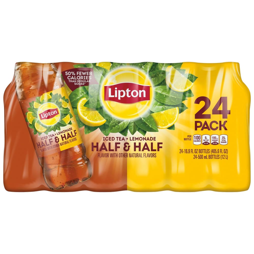 Lipton Half and Half Iced Tea Lemonade 24 pk./16.9 oz. - Lipton