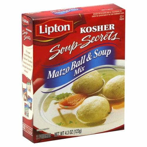 Lipton Lipton Kosher Mix Soup and Matzo Ball, 4.3 oz