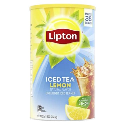 Lipton Sweetened Iced Tea Mix Lemon (89.8 oz.) - Lipton