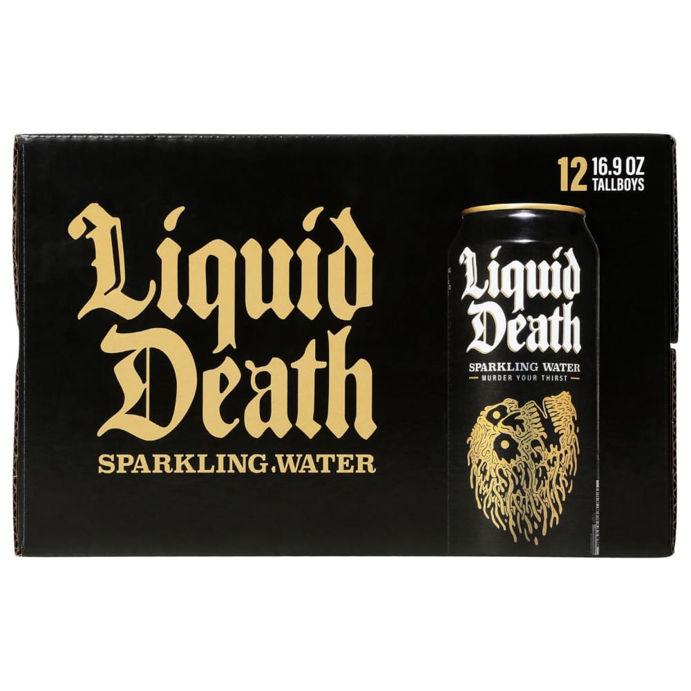 LIQUID DEATH: Water Sparkling Mountain 202 fo - Grocery > Beverages > Water > Sparkling Water - Liquid Death