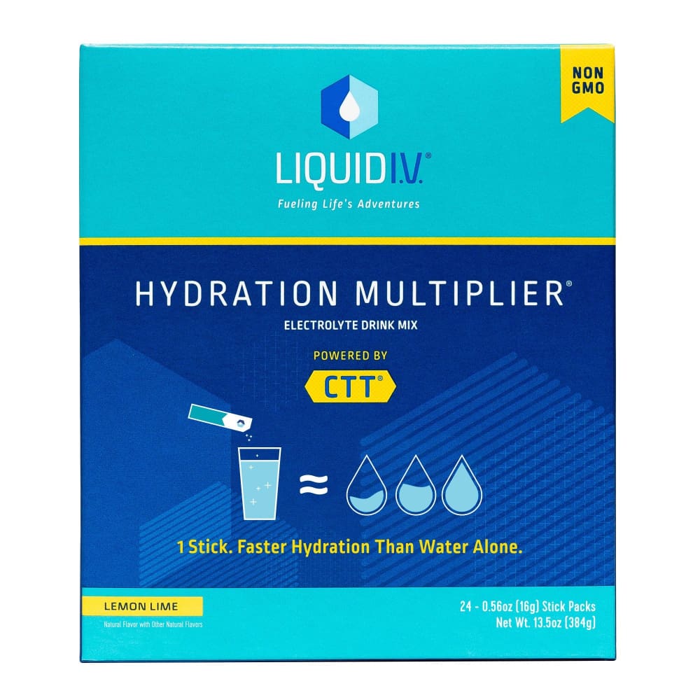 Liquid I.V. Hydration Multiplier Lemon Lime 24 ct. - Liquid
